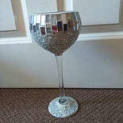 Mirrored Candle Holder