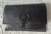 Vintage Leather Coin Purse Le Tierce Maroquinier Paris