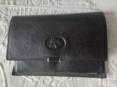 Vintage Leather Coin Purse Le Tierce Maroquinier Paris