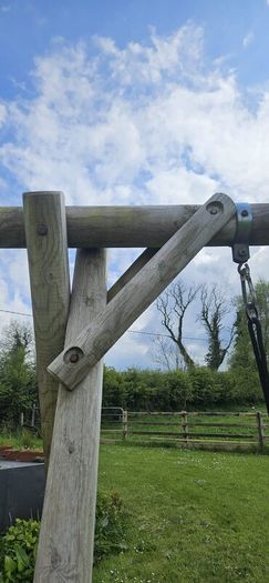 Swing set (with slide)