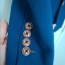 Boys navy 3 piece communion suit Image 4