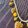 necklace with murano glass pendants Image 2