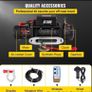 13500lbs Electric Synthetic Rope Winch 12v Recovery Truck Roller Image 5