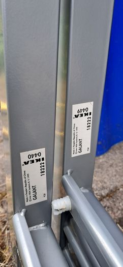 ikea desk metal frame