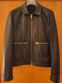 The Kooples Black Leather Jacket (RRP 600)