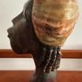 Large Near-Life Size African Tribal,Bust Image 4