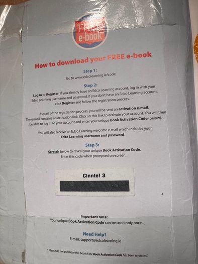 Cinnte 3 - Junior Cycle Irish books
