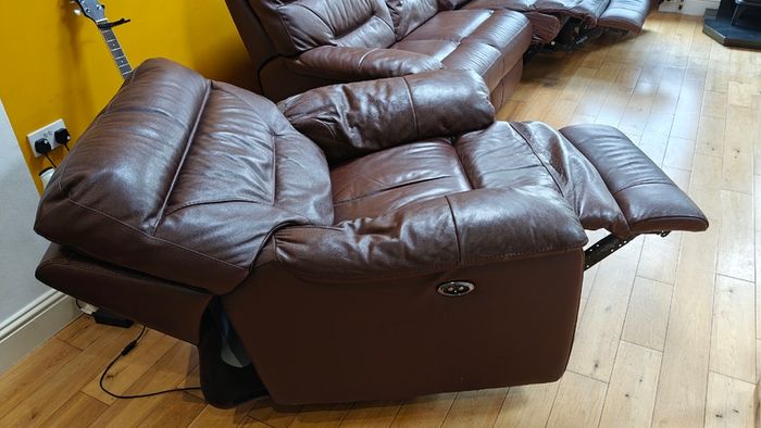Electric Recliner sofa armchair set