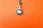 Sterling Silver Mother of Pearl Pendant