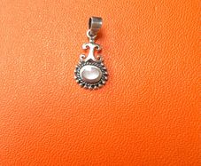 Sterling Silver Mother of Pearl Pendant