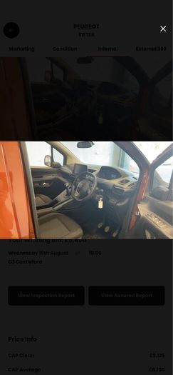 Peugeot Rifter taxi spec WAV, 6 seater LWB