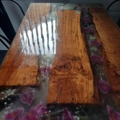 Epoxy resin table