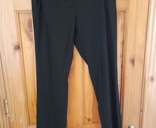womans black trousers size 8 L