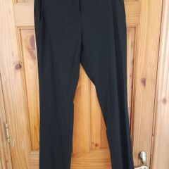 womans black trousers size 8 L