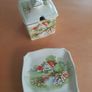 Vintage Royal Winton preserve pot set Image 2