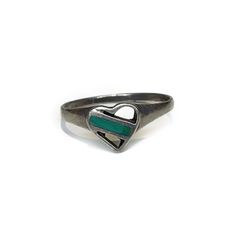 Sterling Silver Malachite Ring