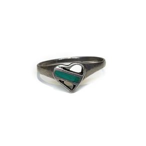 Sterling Silver Malachite Ring