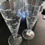 Waterford  Crystal  very tall 9 1/4 inch  Jasper Conran glasses Image 5