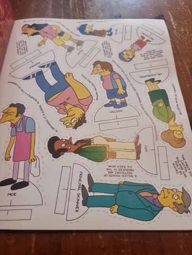 The Simpsons' Rainy Day Fun Book (paperback)