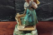 spill vase of young girl