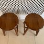 Rubber Wood Stools Image 3