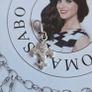 Thomas Sabo Fleur-de-lis (Lily Flower) charm pendant from the  Charm Club collection. Image 2