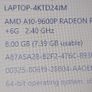 Lenovo Ideapad 310-15ABR, Model 80ST, AMD A10-9600P R5, `10 Compute Cores, 4C + 6G, 2.4GHz, Windows 10, Microsoft Edge, Chrome, and VLC Image 8