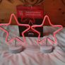 2 x table top christmas star neon lights by the jolly sleigh company Image 4