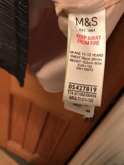Silver & Pink never Worn M&S Dress