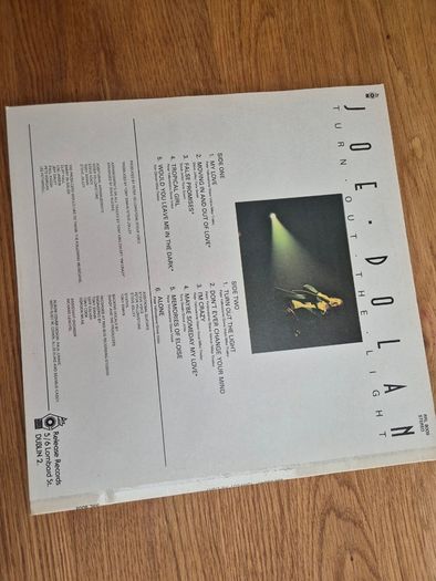 Joe Dolan Turn Out The Light 1979 Irish LP