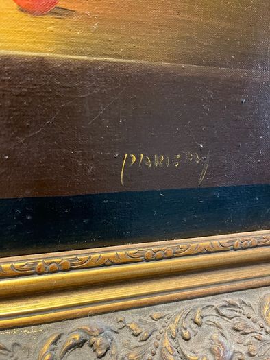 vintage oil panting