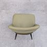 Green velvet chair Image 5
