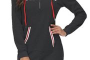 Brand New ELFIN women s hoodie dress pullover dress long Sleeve
