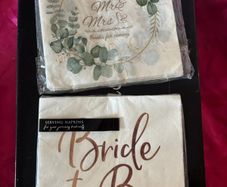 Napkins (wedding or hens)