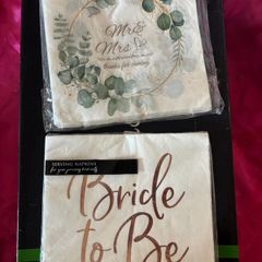 Napkins (wedding or hens)
