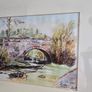 "Bridge at Laragh" Watercolour by Michael Walsh - Signed and dated Image 4
