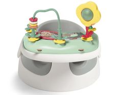 Snug Floor Seat with Activity Tray - Grey
