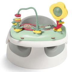 Snug Floor Seat with Activity Tray - Grey