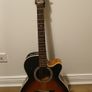 Takamine Japanese Acoustic Electric Guitar including Original Hard Case Image 6