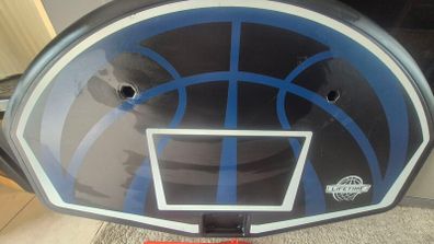 Lifetime Basketball Backboard, Hoop and Net Set
