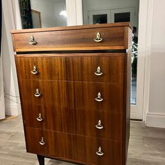 Mid Century Tru Style Tallboy chest