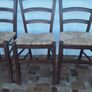 10 Italian beach and straw Paesana chairs Image 3