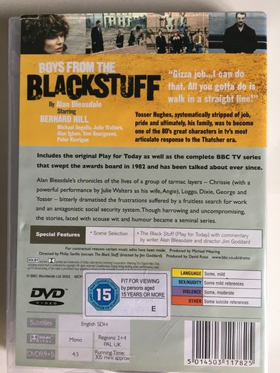 Boys From The Blackstuff - (Complete Series) [DVD TV Fatbox]