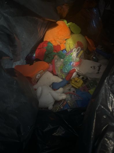 Big bag with toys