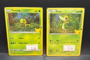 Turtwig 4/25 | Snivy 5/25 Pokemon Cards