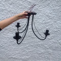 Ceiling light fitting.