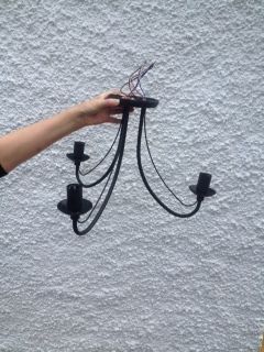 Ceiling light fitting.
