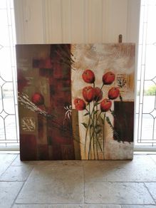 Canvas painting (100cmx105cm)