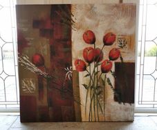 Canvas painting (100cmx105cm)