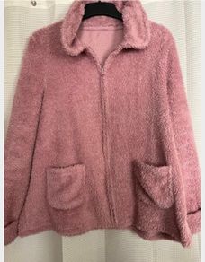 Pink Fleece Bed Jacket